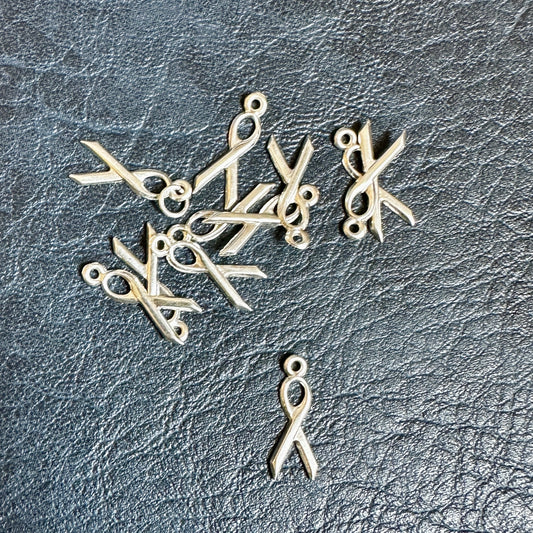 Sterling Silver Ribbon Pendant