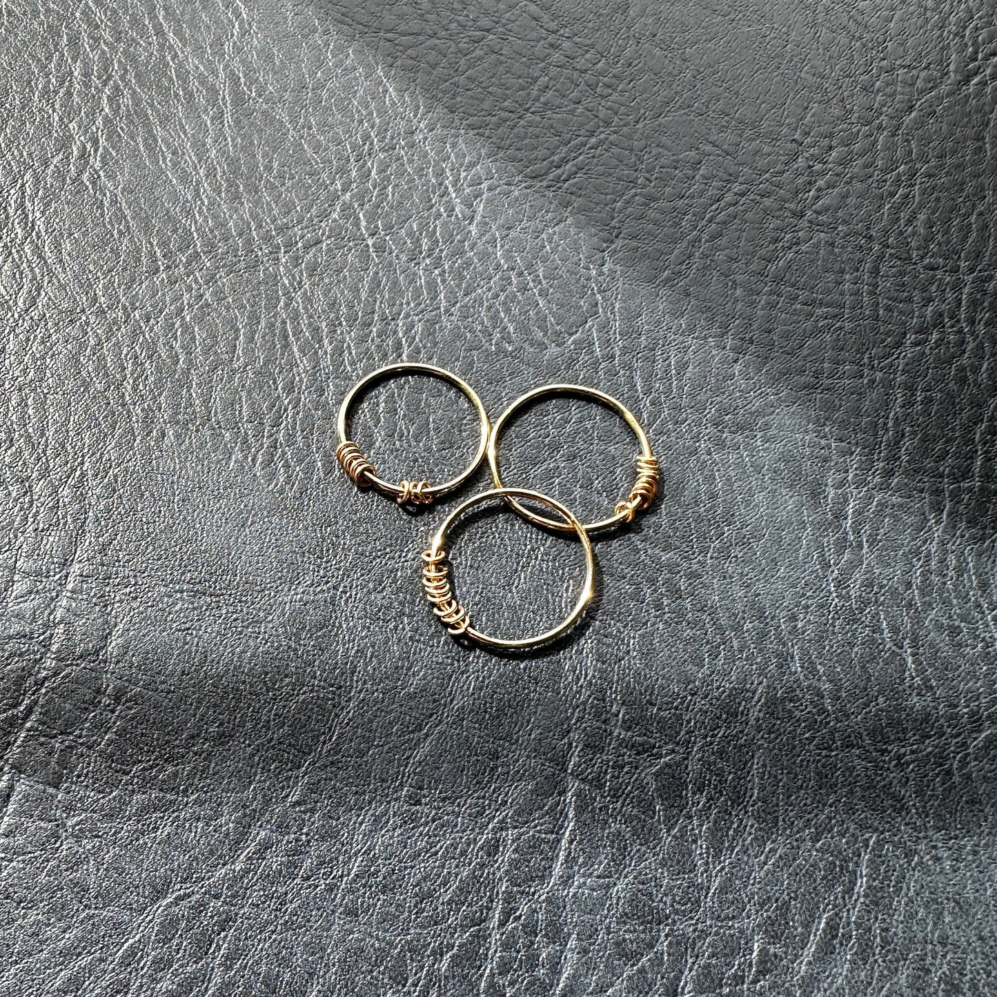 Fidget Ring Dainty Anxiety Spinning Ring