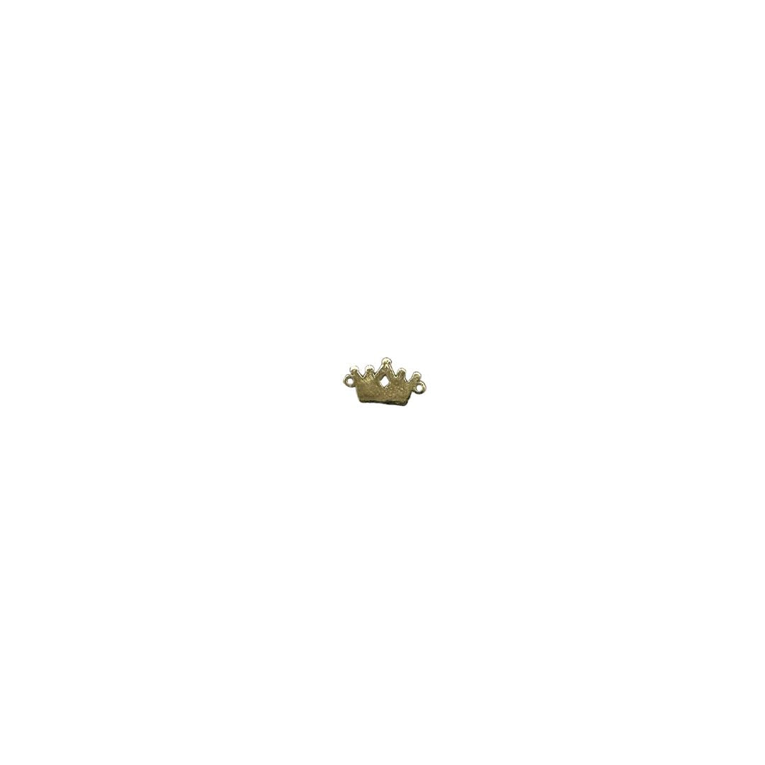 10k Solid Gold Crown Connector