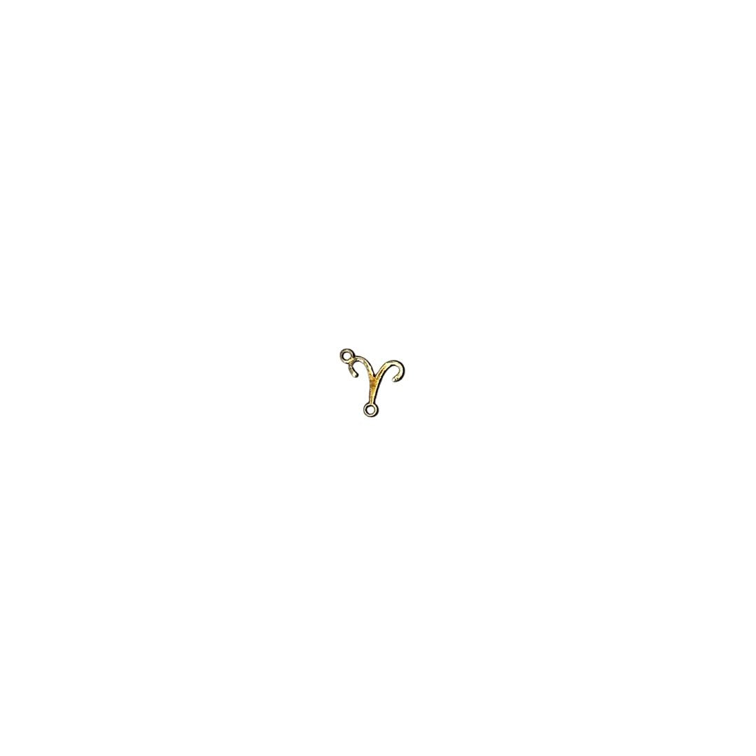 Connector 10k Solid Gold Zodiac Sign Connectors forEVER Permanent Jewelry Supplies