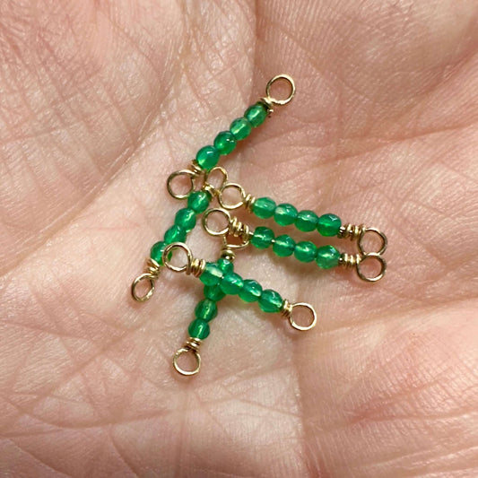 Green Onyx Connectors