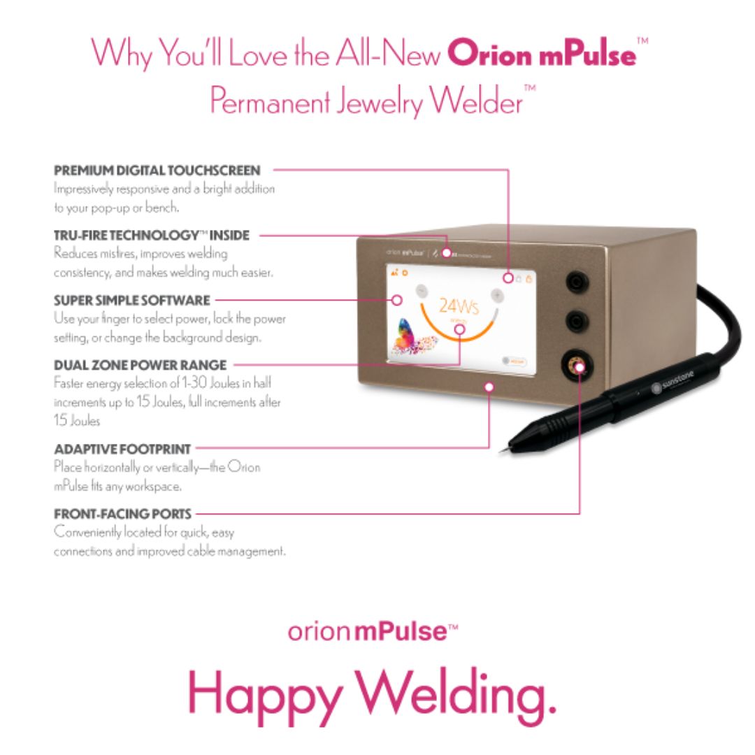 Sunstone Welders introduces a redesign of its bestselling the All-New Orion mPulse™