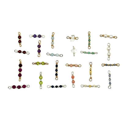 Connector Handmade Specialty Birthstone Connectors - Gold Filled forEVER Permanent Jewelry Supplies