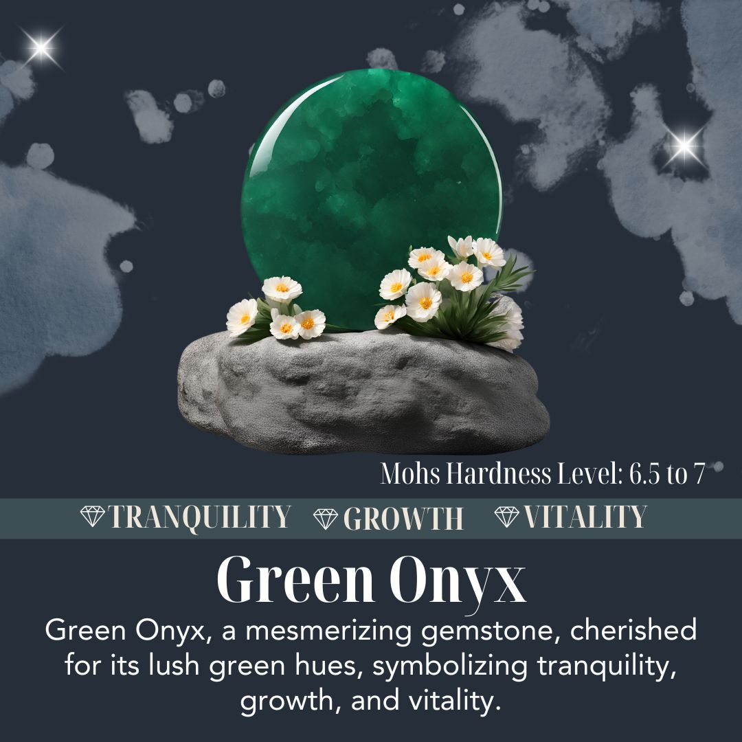 Green Onyx Gemstone Description