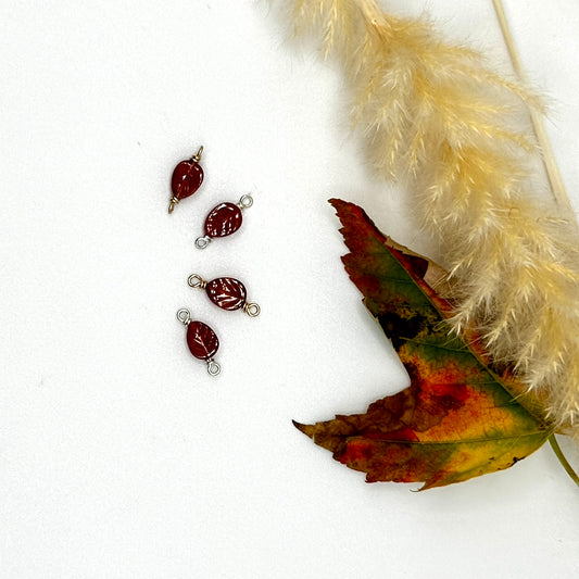 Carved Leaf Connectors