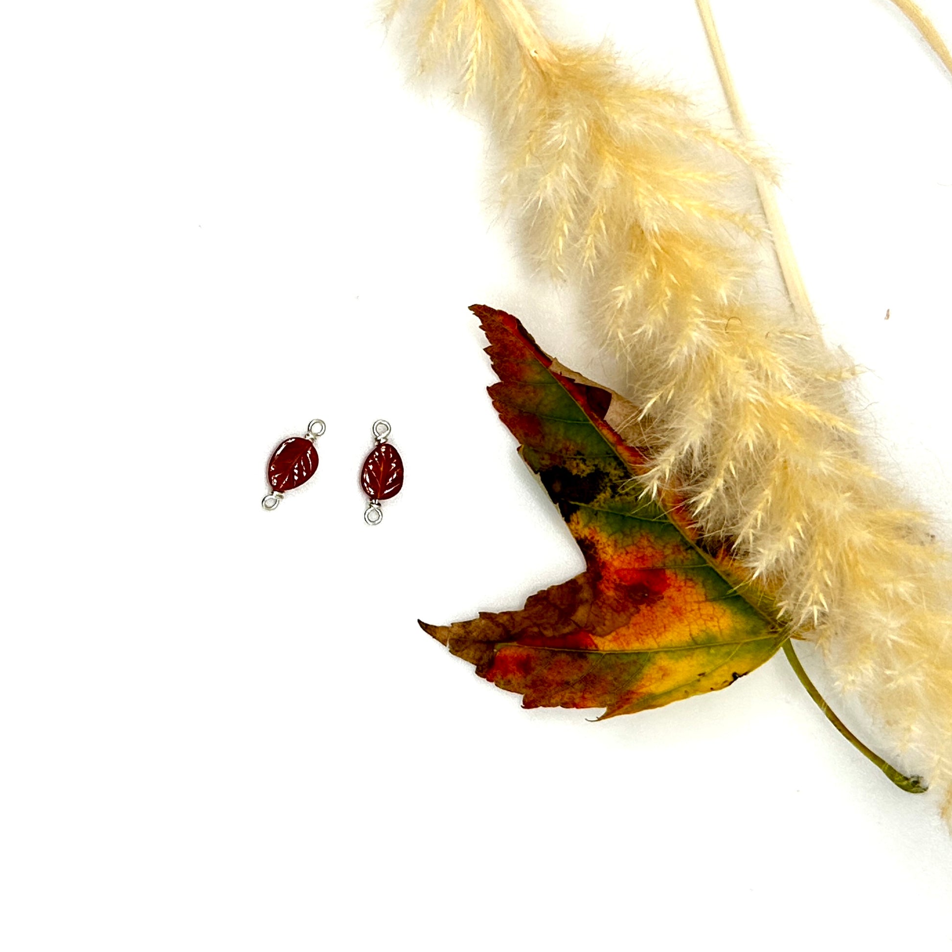 Carved Leaf Connectors