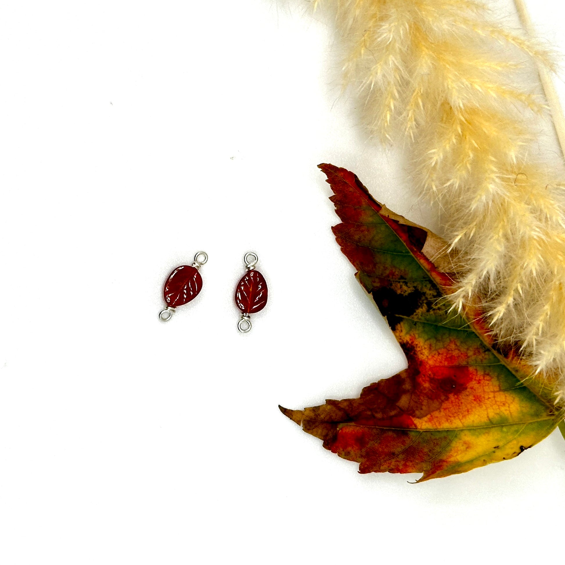 Carved Leaf Connectors