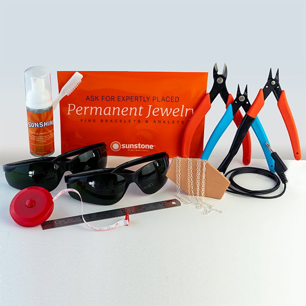 Permanent Jewelry Kit Sunstone Welding Tool Kit forEVER Permanent Jewelry Supplies