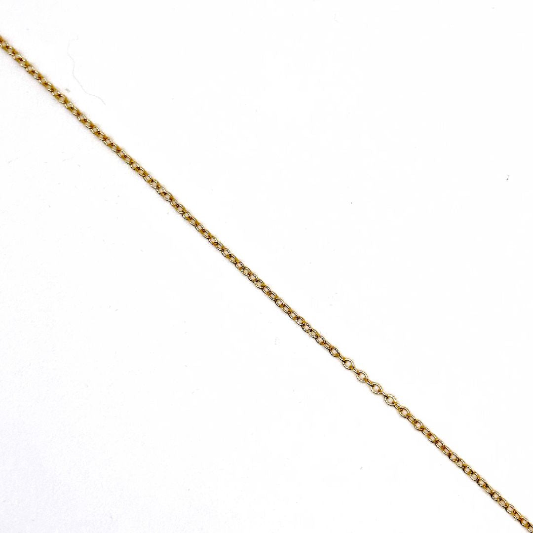 14k Gold Filled Patterned Cable by the Meter