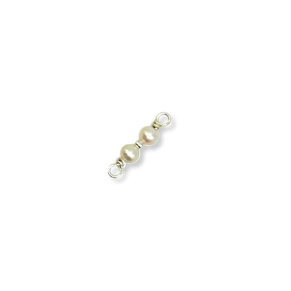 Premium Handmade Specialty Birthstone Connectors in 925 Sterling Silver