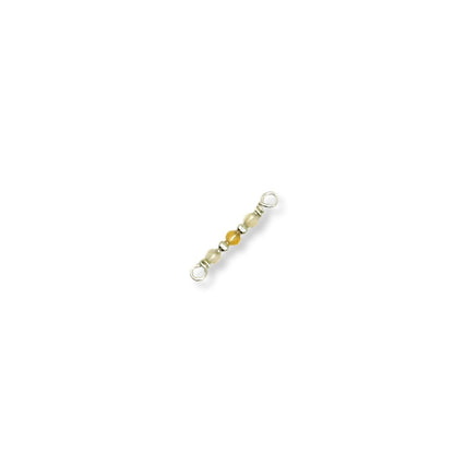 Premium Handmade Specialty Birthstone Connectors in 925 Sterling Silver