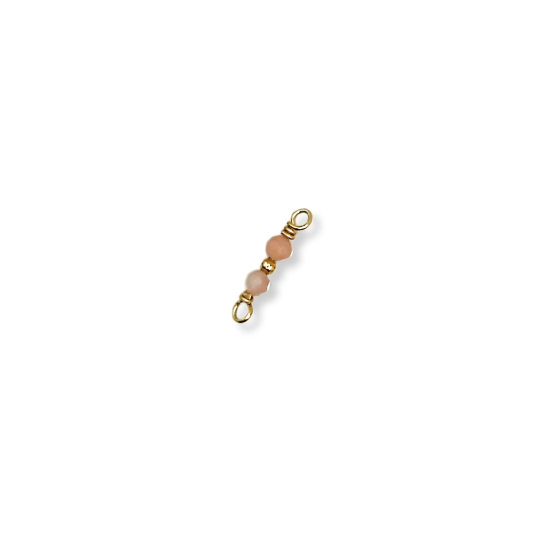 Premium Handmade Specialty Birthstone Connectors in 14k Gold Filled