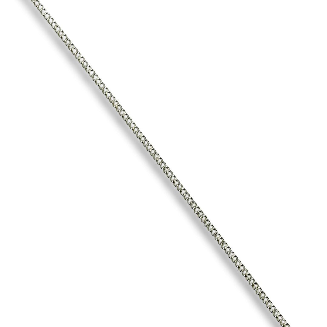 925 Sterling Silver Curb Chain by the Meter