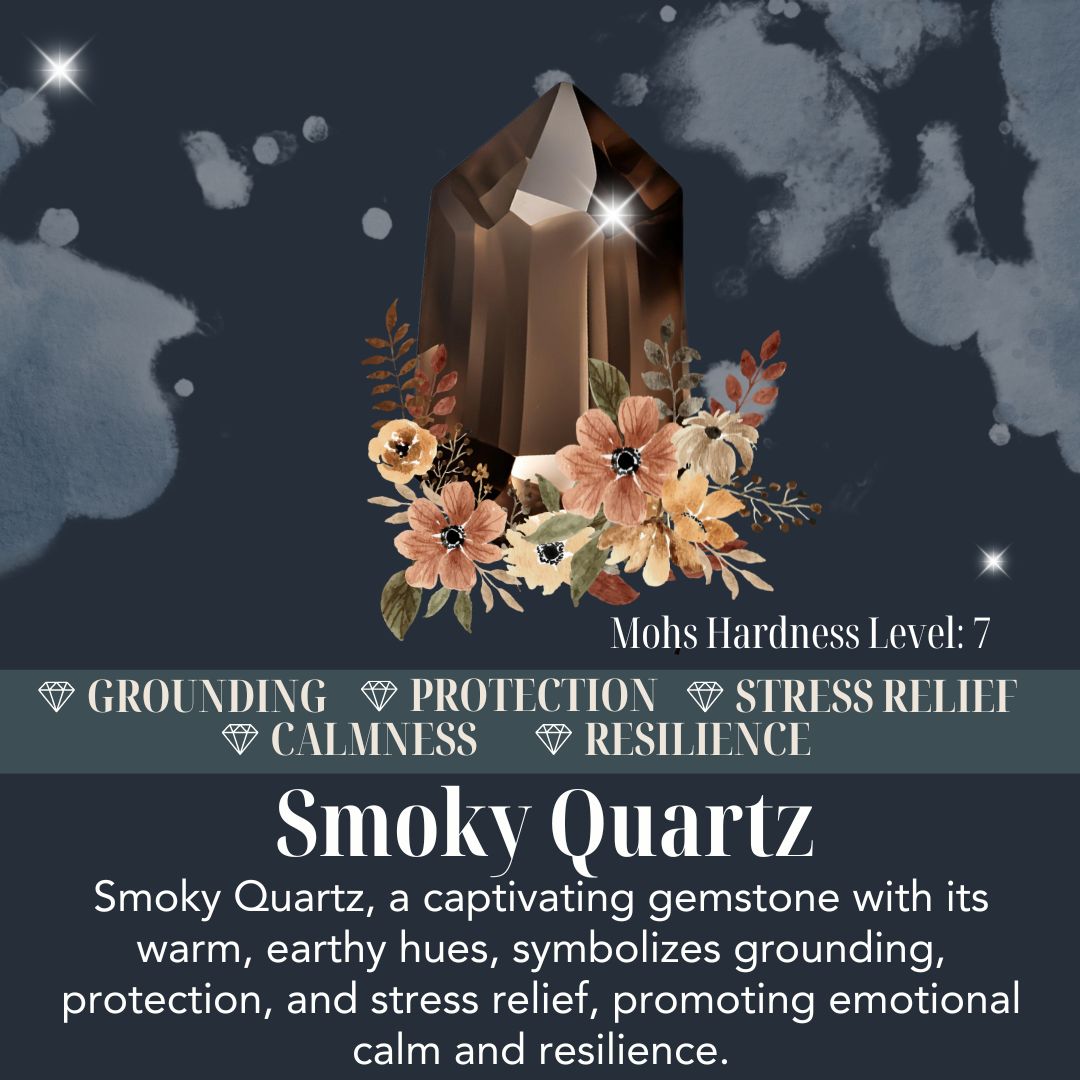 Premium Handmade Smoky Quartz Connectors: the perfect addition to your permanent jewelry offerings.