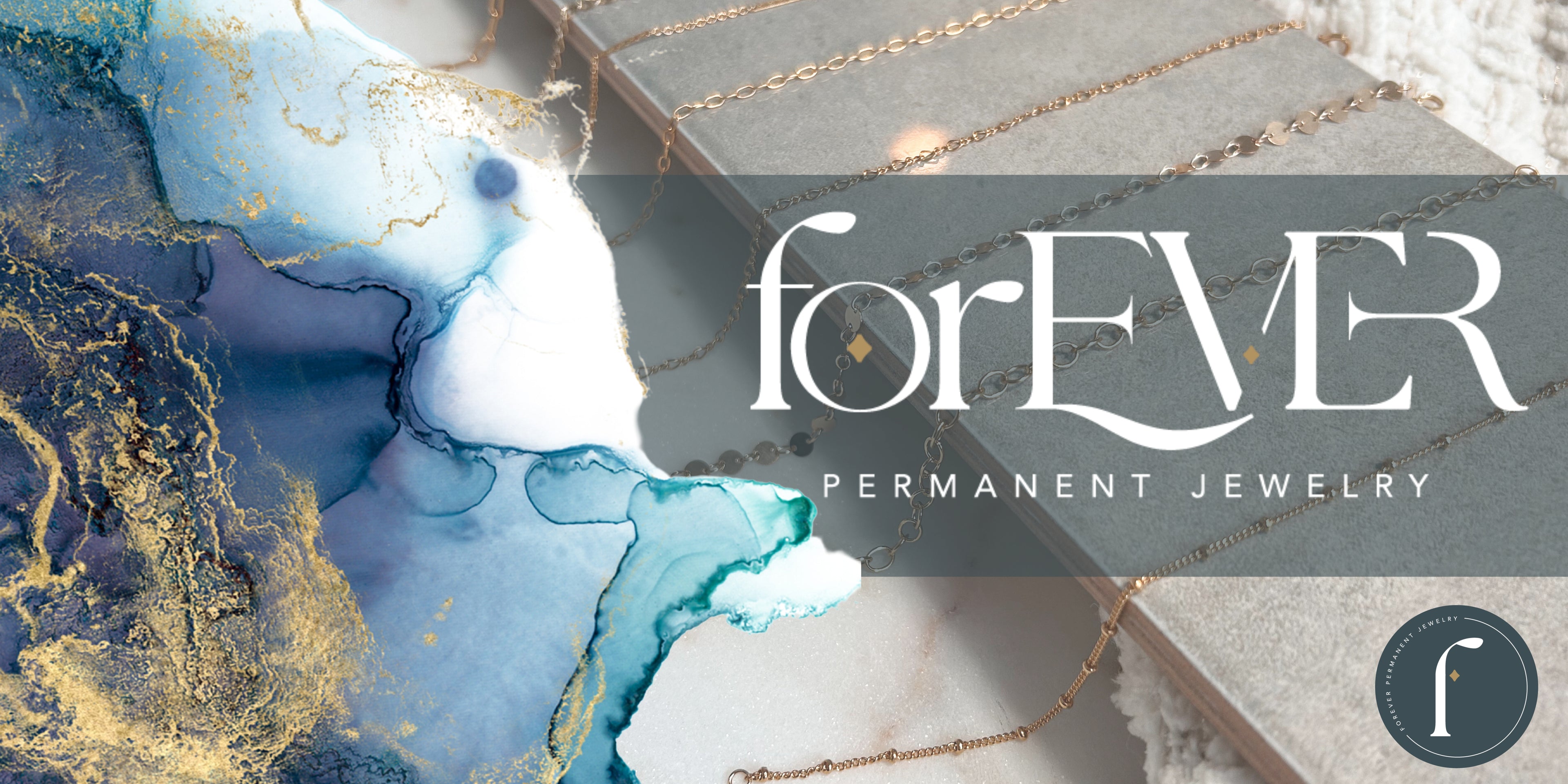forEVER Permanent Jewelry Supplies Banner & Logo